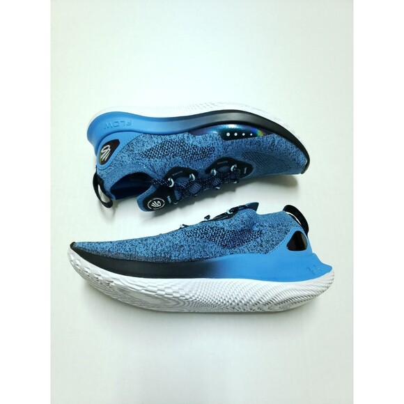 Under Armour Stephen Curry Flow Go Blue Running Shoes 3023814-403 Mens Size 8 - Picture 3 of 8